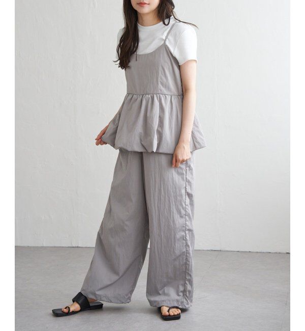 VENCE share style「バルーンキャミサロペット」|オールインワン|