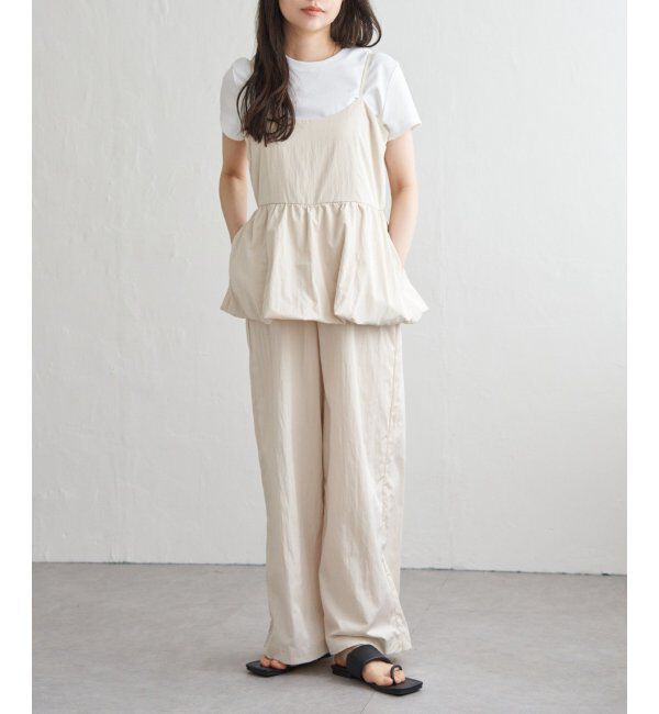 VENCE share style「バルーンキャミサロペット」|オールインワン|