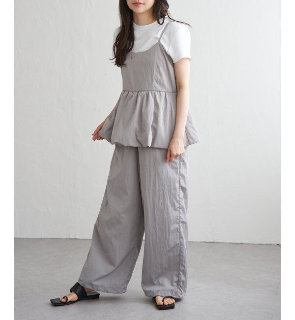 VENCE share style「バルーンキャミサロペット」|オールインワン|