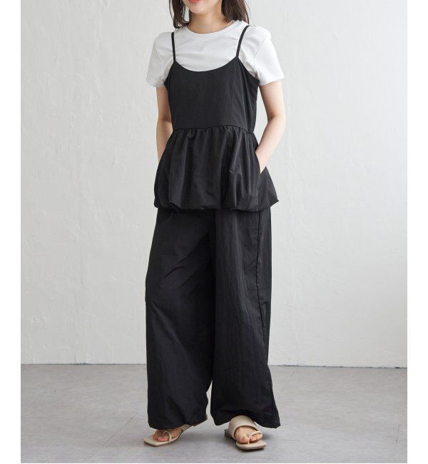 VENCE share style「バルーンキャミサロペット」|オールインワン|