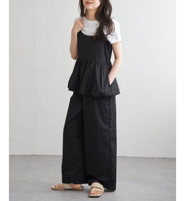 VENCE share style「バルーンキャミサロペット」|オールインワン|