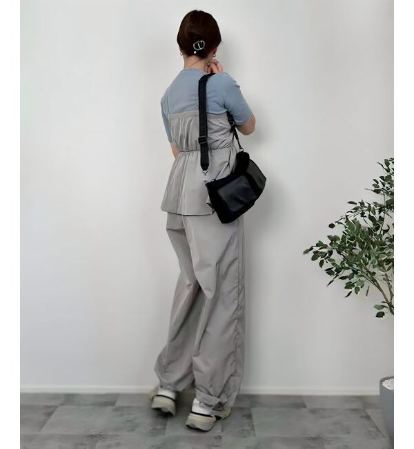 VENCE share style「バルーンキャミサロペット」|オールインワン|