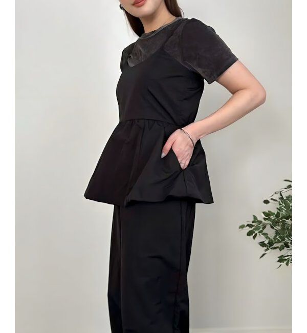 VENCE share style「バルーンキャミサロペット」|オールインワン|