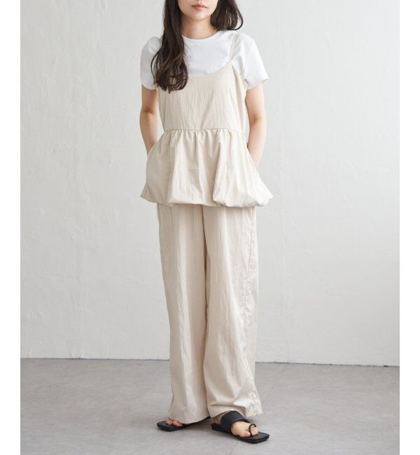 VENCE share style「バルーンキャミサロペット」|オールインワン|