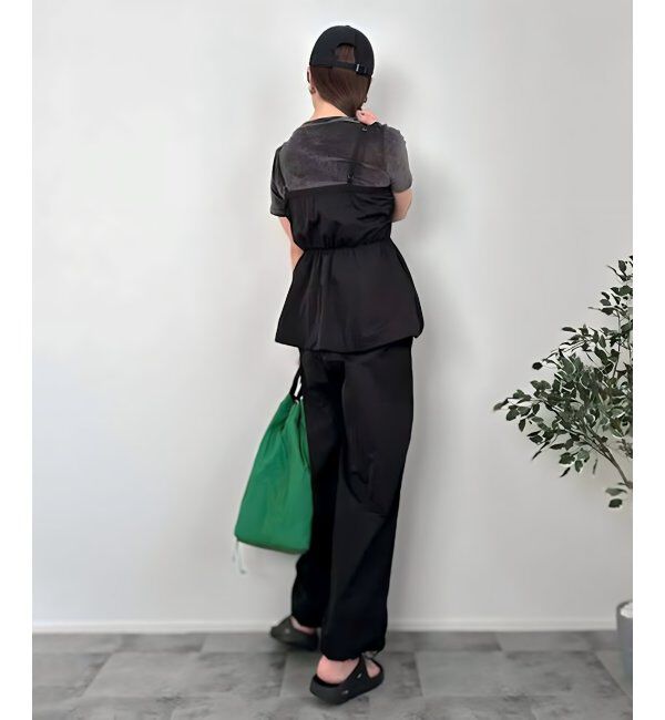 VENCE share style「バルーンキャミサロペット」|オールインワン|