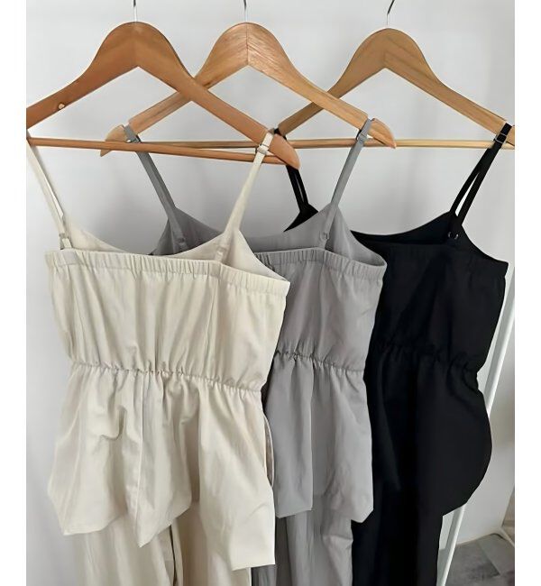 VENCE share style「バルーンキャミサロペット」|オールインワン|