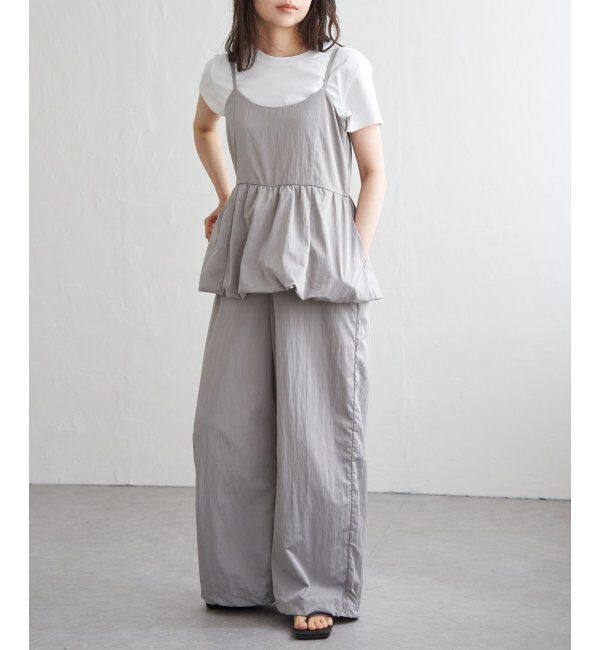 VENCE share style「バルーンキャミサロペット」|オールインワン|