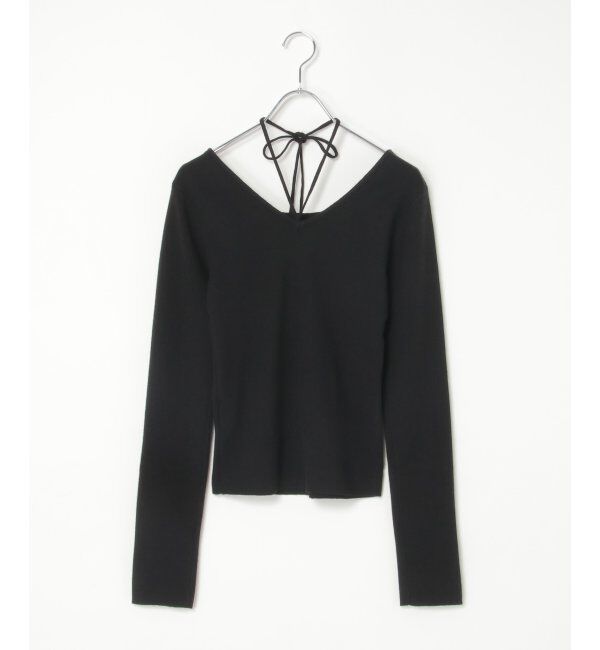 VENCE share style「チョーカー付き前後2WAYニット」|タンクトップ|