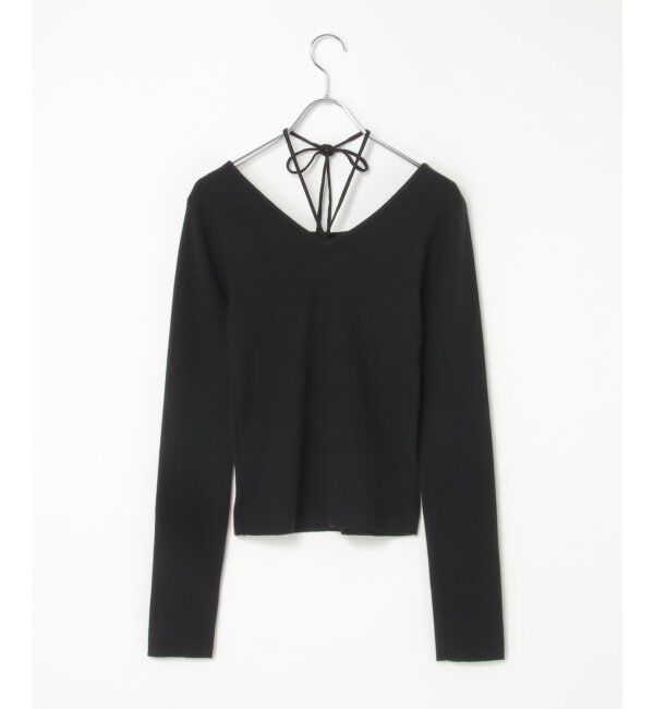 VENCE share style「チョーカー付き前後2WAYニット」|タンクトップ|