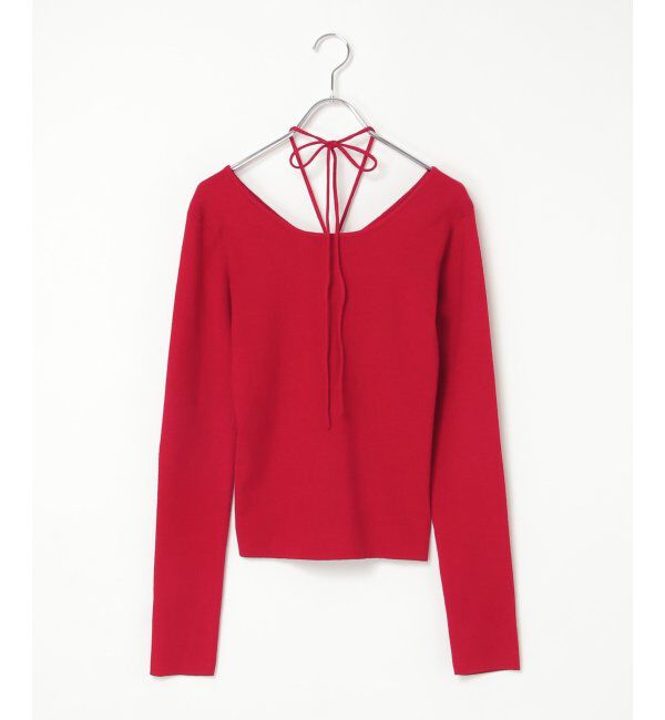 VENCE share style「チョーカー付き前後2WAYニット」|タンクトップ|