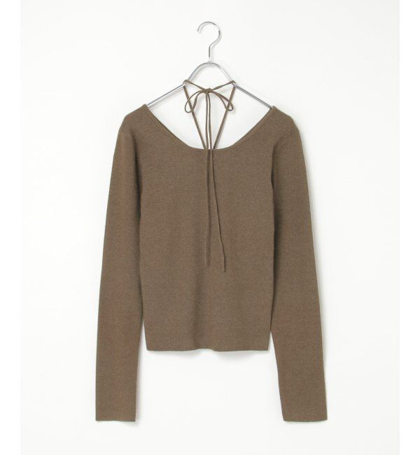 VENCE share style「チョーカー付き前後2WAYニット」|タンクトップ|