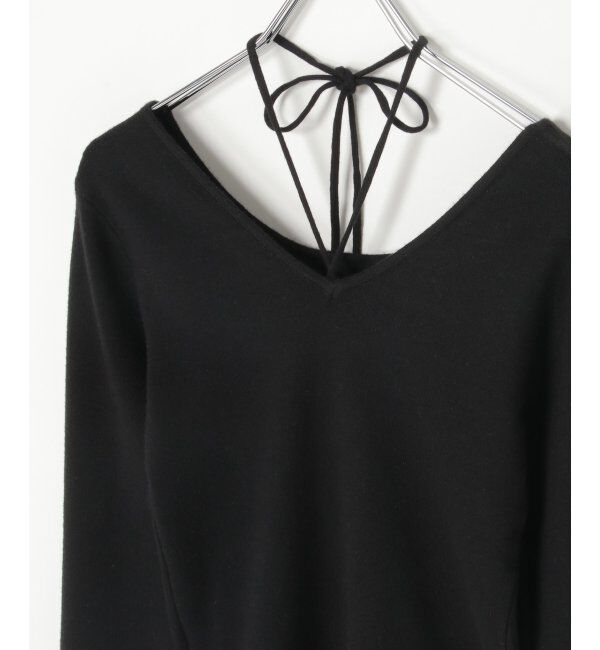 VENCE share style「チョーカー付き前後2WAYニット」|タンクトップ|