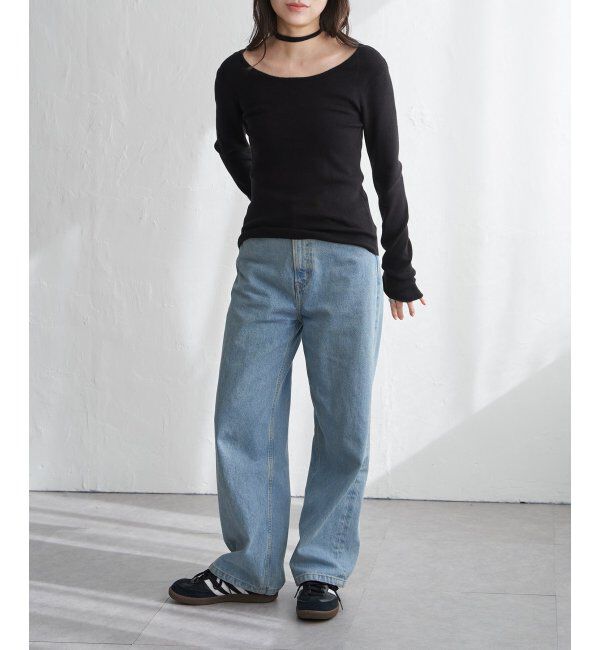 VENCE share style「チョーカー付き前後2WAYニット」|タンクトップ|