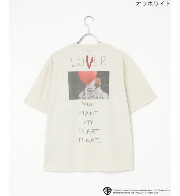 VENCE share style「USED風 IT イット プリントTシャツ 1」|Tシャツ・カットソー|