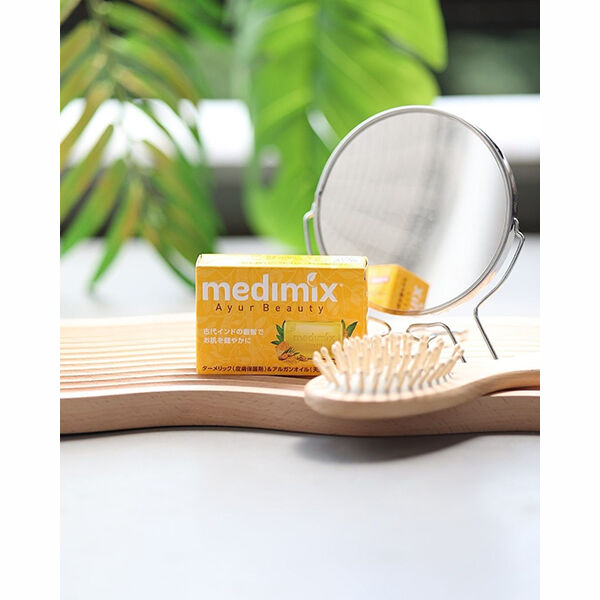  「メディミックス アロマソープゴールド 本体/やさしい柑橘系の香り」|ボディクレンジング|