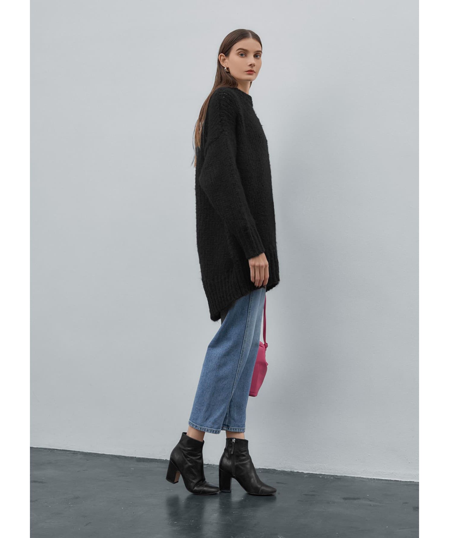 STYLE DELI「ルーズ編みニットビッグプルオーバー」|ニット・セーター|