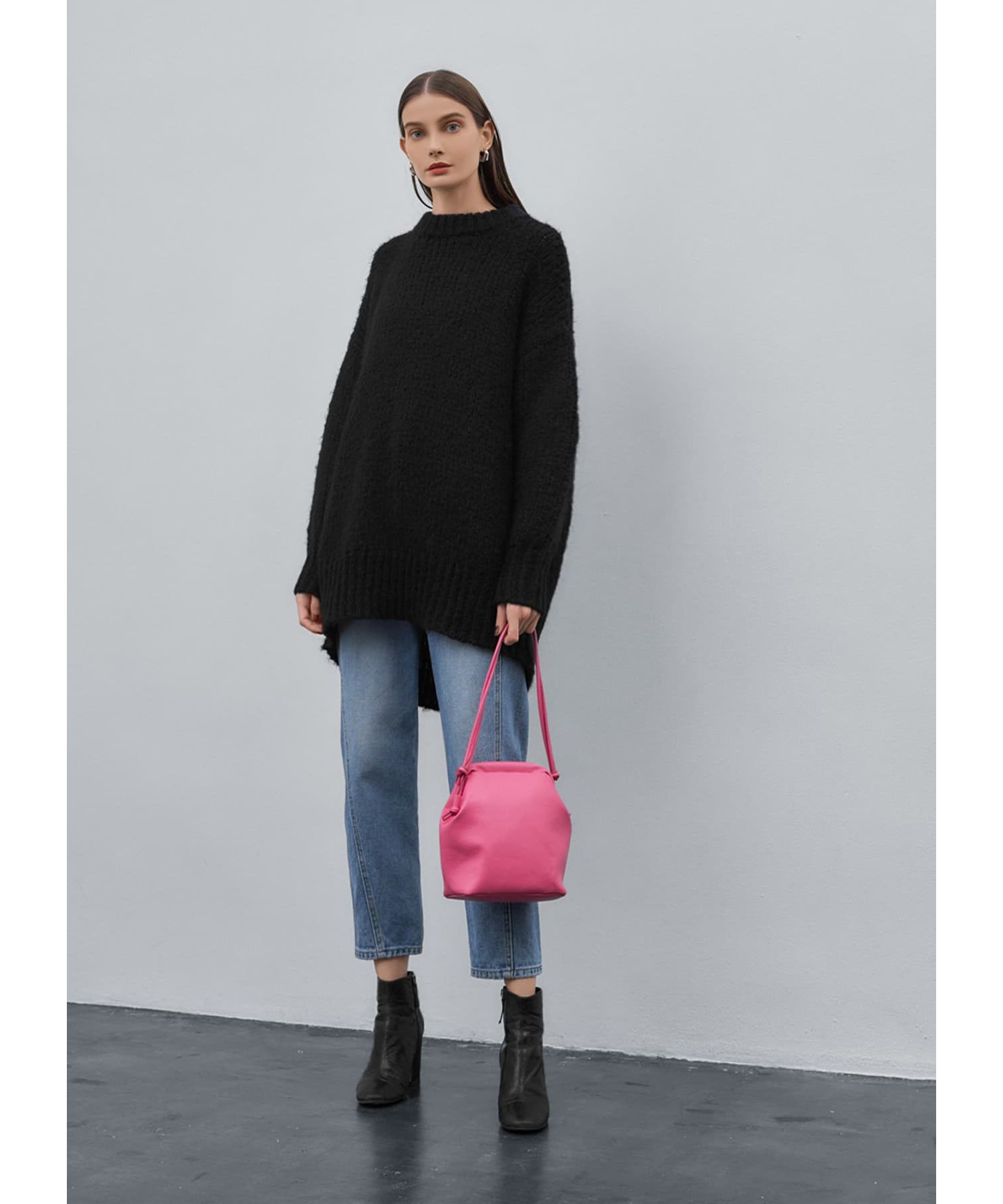 STYLE DELI「ルーズ編みニットビッグプルオーバー」|ニット・セーター|