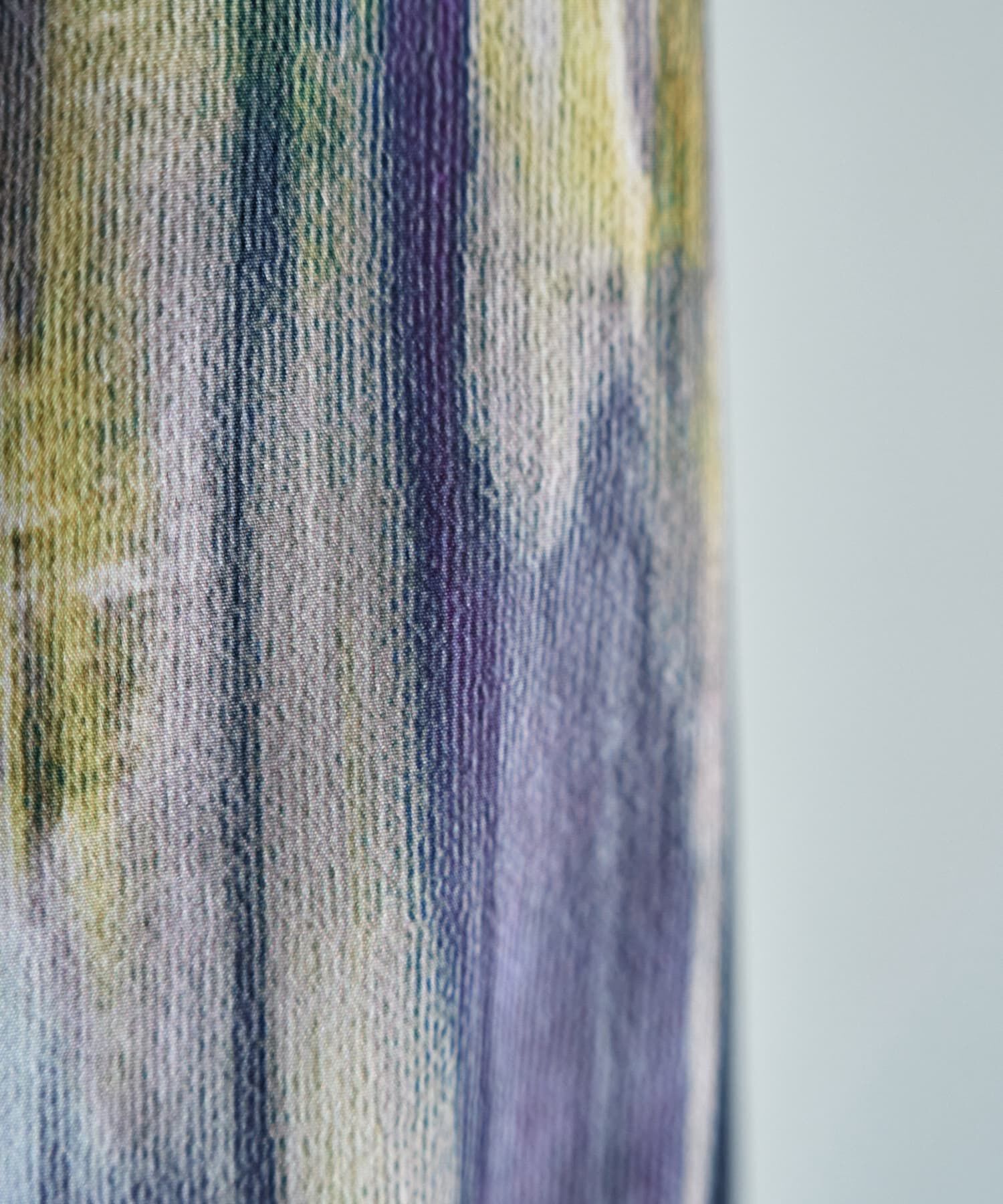 STYLE DELI「重ね着キャミセット水彩ストライプ柄ブラウス」|シャツ・ブラウス|