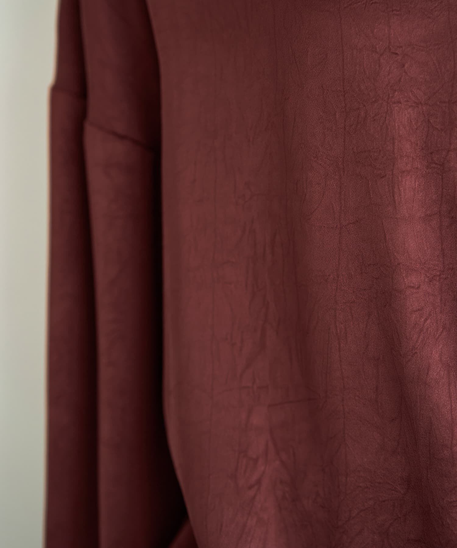 STYLE DELI「【LUXE】シボ入りとろみサテンシャツB」|シャツ・ブラウス|