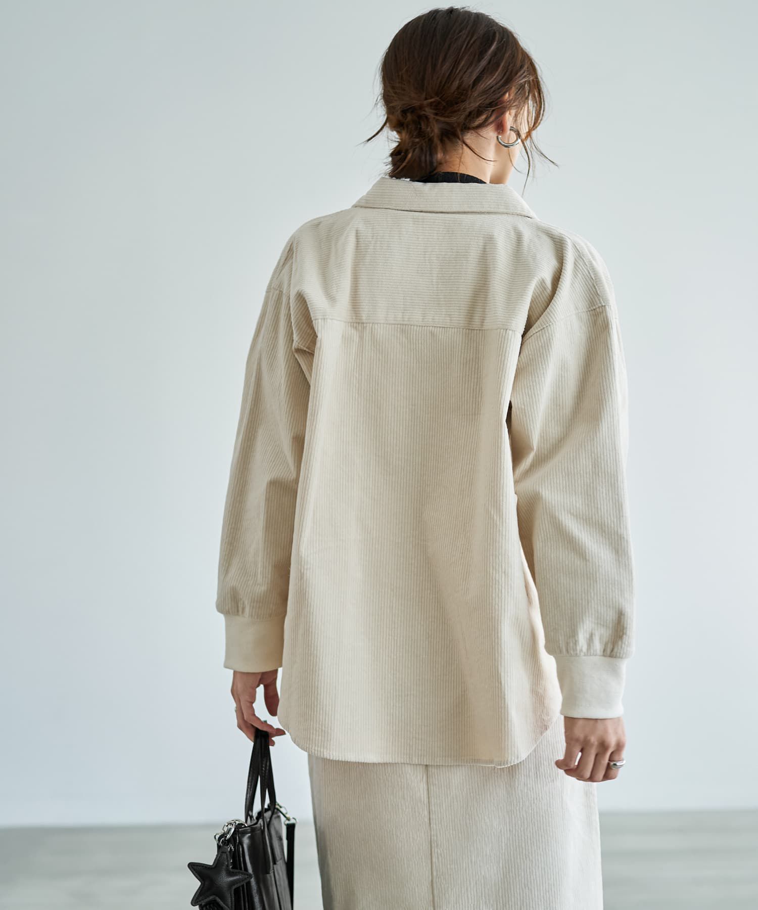 STYLE DELI「【セットアップ対応】コーデュロイシャツジャケット」|シャツ・ブラウス|