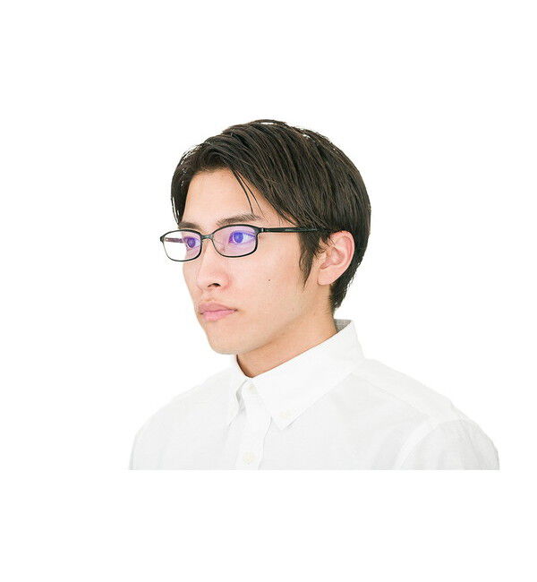  「スクエア型 PCメガネ｜Zoff PC REGULAR TYPE（ブルーライトカット率約35％）」|サングラス|