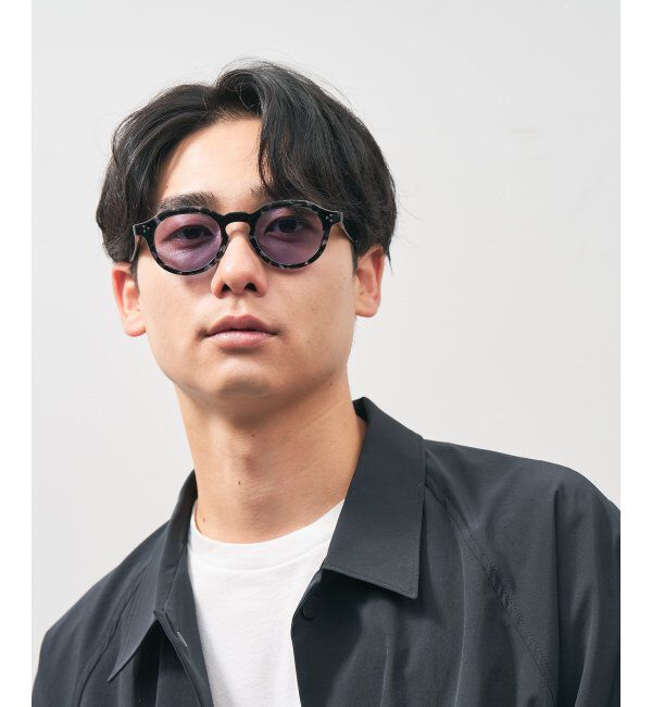  「ボストン型 クラウンパント 調光サングラス レンズの色が変わるサングラス Zoff | YURIE OUTDOOR EDITION」|サングラス|