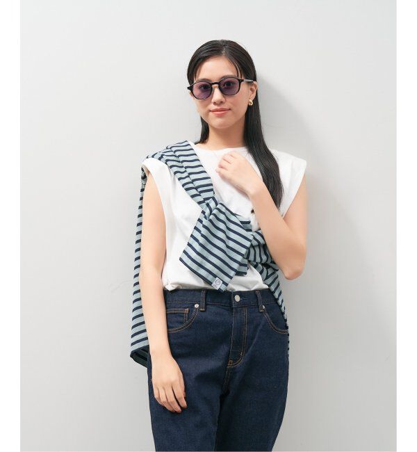  「ウェリントン型 調光サングラス レンズの色が変わるサングラス Zoff | YURIE OUTDOOR EDITION」|サングラス|