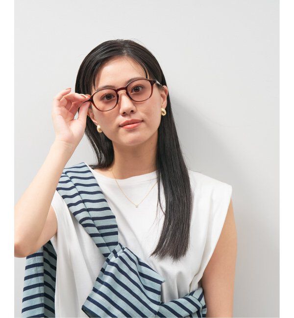  「ウェリントン型 調光サングラス レンズの色が変わるサングラス Zoff | YURIE OUTDOOR EDITION」|サングラス|