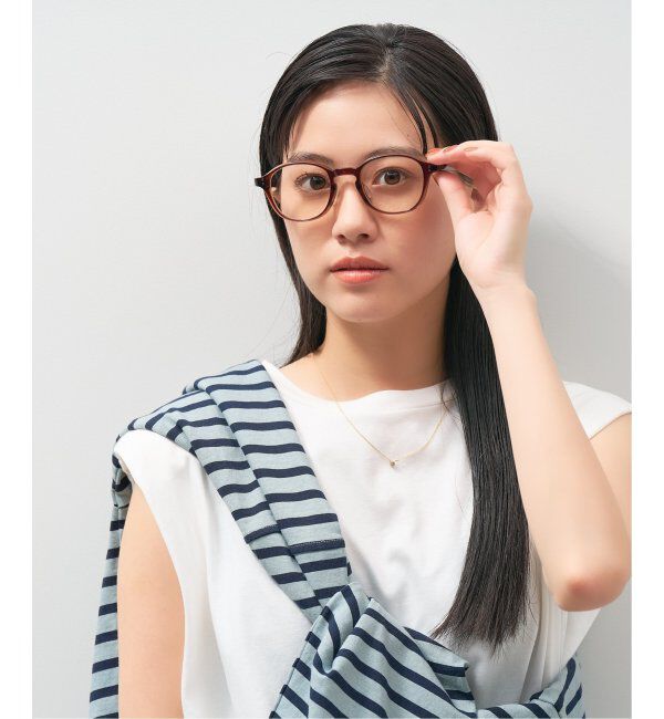  「ウェリントン型 調光サングラス レンズの色が変わるサングラス Zoff | YURIE OUTDOOR EDITION」|サングラス|