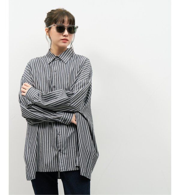  「【WEB限定】ウェリントン型 サングラス | 軽量 カラーレンズ トレンド 紫外線対策 UVカット 大きめサイズ」|サングラス|