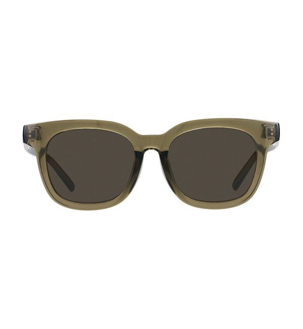  「【WEB限定】ウェリントン型 サングラス | 軽量 カラーレンズ トレンド 紫外線対策 UVカット 大きめサイズ」|サングラス|