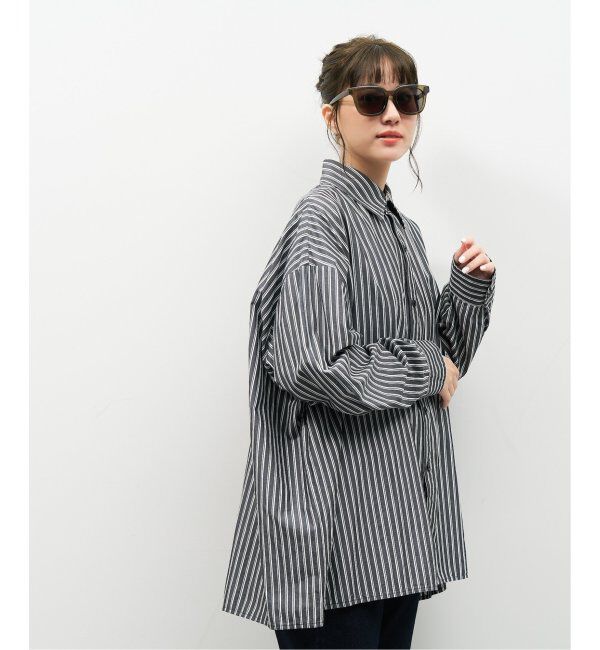  「【WEB限定】ウェリントン型 サングラス | 軽量 カラーレンズ トレンド 紫外線対策 UVカット 大きめサイズ」|サングラス|