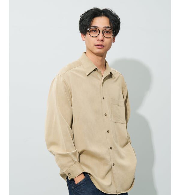  「 ウェリントン型 メガネ | レザー調、ラバーテンプル Zoff  レンズ交換券付 レンズ交換券付」|メガネ|