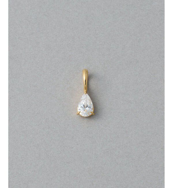 ete「【WEB STORE限定】ビジュー チャーム」|ネックレス|イエローゴールド