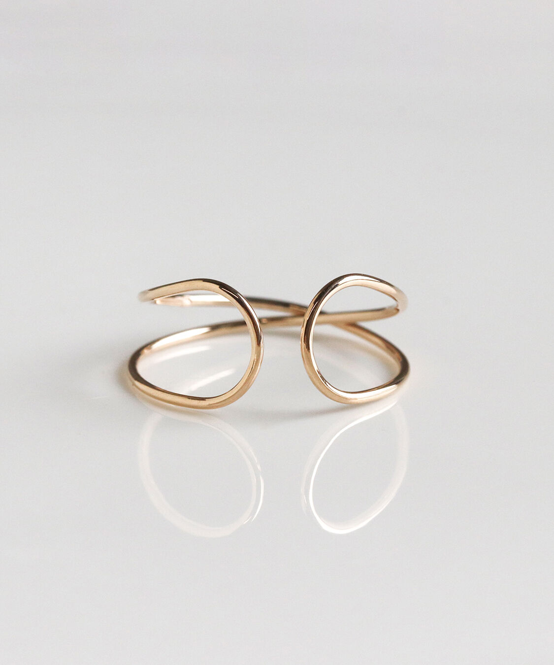  「ゴールド クロス イヤーカフ | K10YG 【片耳用】」|イヤーカフ|