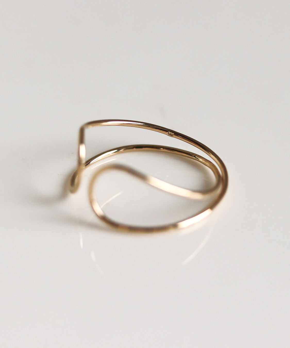  「ゴールド クロス イヤーカフ | K10YG 【片耳用】」|イヤーカフ|