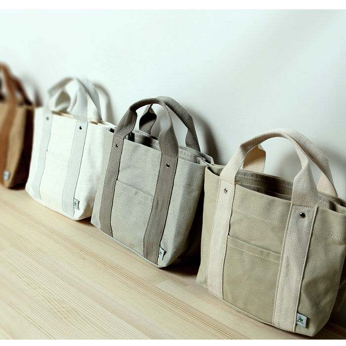 BACKYARD FAMILY「ミニトートバッグ 仕切り 通販 トートバッグ キャンバストートバッグ ミニバッグ トートバック」|トートバッグ|