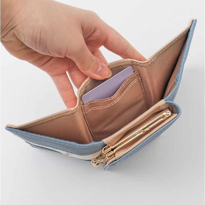 BACKYARD FAMILY「口金財布 キャラクター ミニ 通販 折りたたみ財布 おさいふ お財布 財布 3つ折り財布 折財布」|財布|