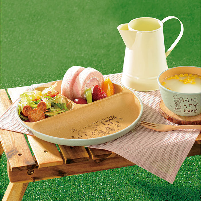 BACKYARD FAMILY「カノー ランチプレート 仕切り 通販 日本製 プレート 皿 ランチ皿 仕切り皿 抗菌 ワンプレート」|食器・キッチングッズ|