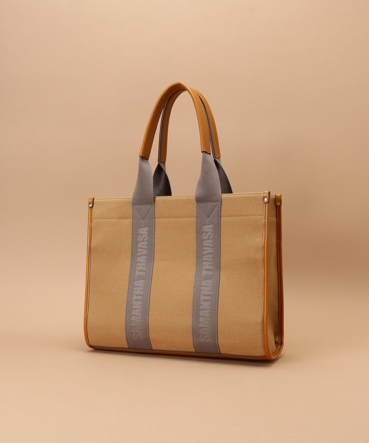 Samantha Thavasa「スクエアキャンバストート 大サイズ」|トートバッグ|