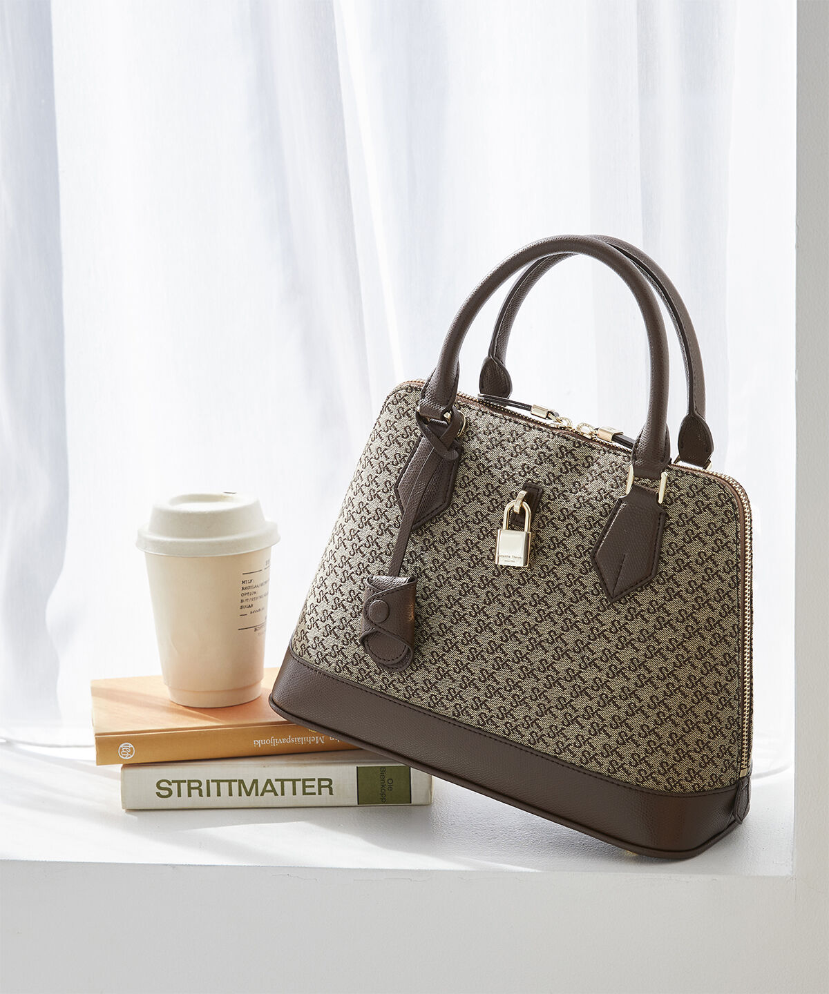 Samantha Thavasa「ST Jacquard サマンサレディアゼル」|ハンドバッグ|