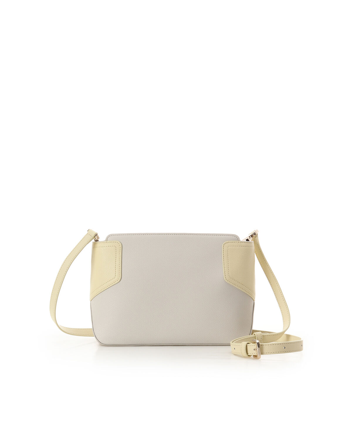 Samantha Thavasa「バイカラーリボンモチーフ スプリットレザーショルダーバッグ」|ショルダー・メッセンジャー|