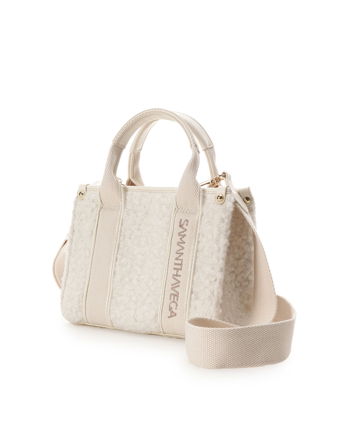 Samantha Vega「ロゴテープボアミニバッグ」|ショルダー・メッセンジャー|