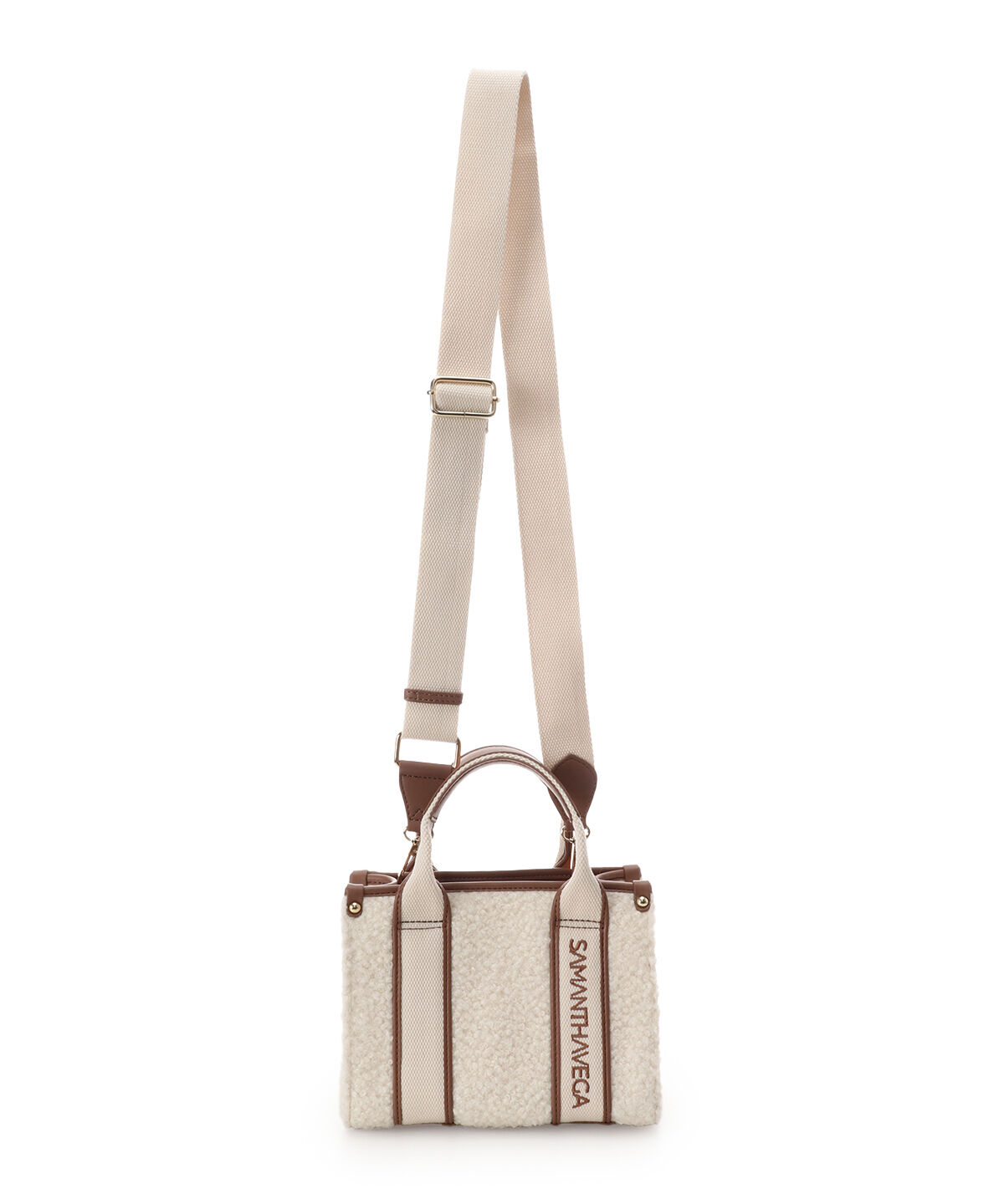 Samantha Vega「ロゴテープボアミニバッグ」|ショルダー・メッセンジャー|