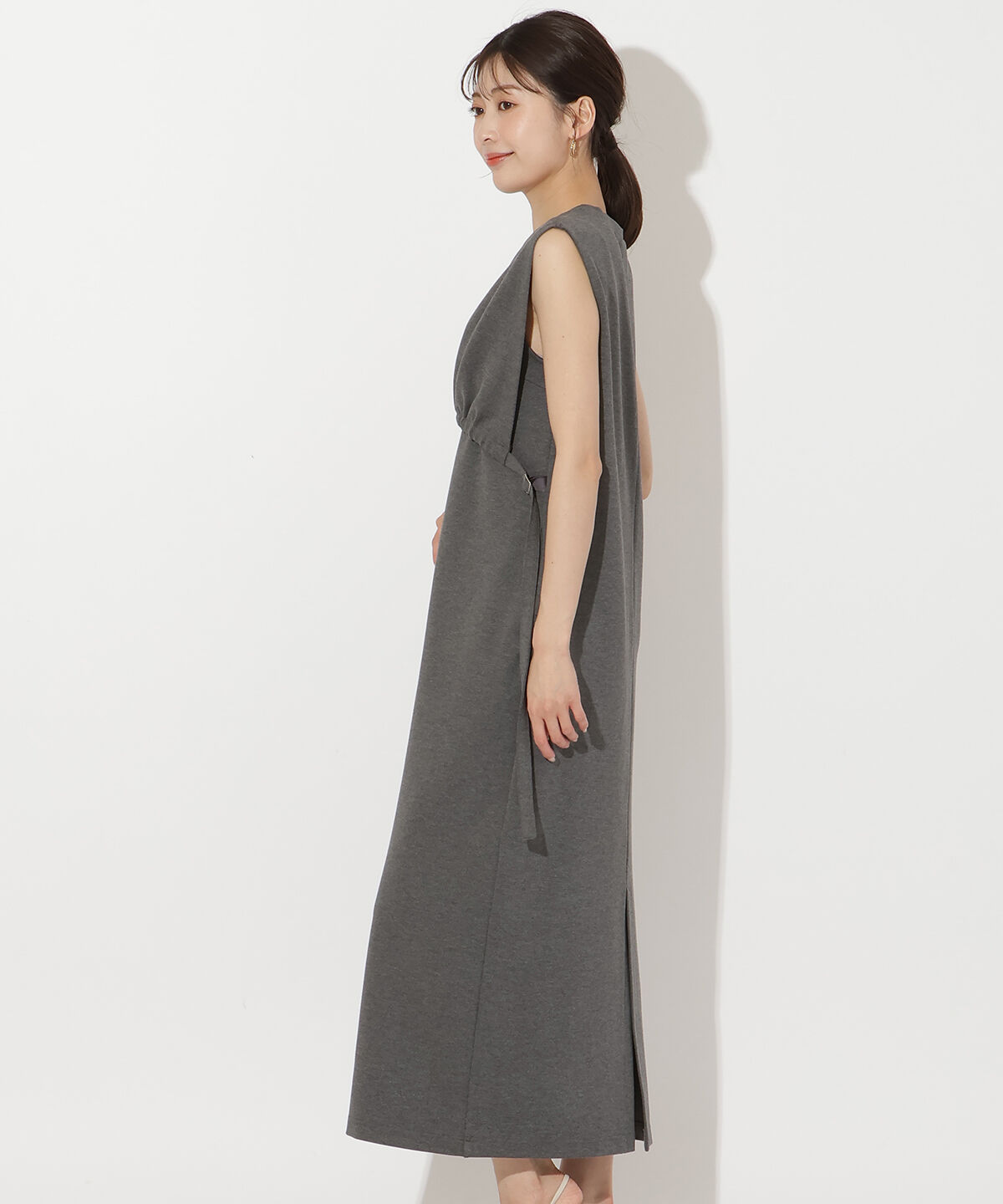 アンドクチュール「リラックスポンチワンピース」|ワンピース|