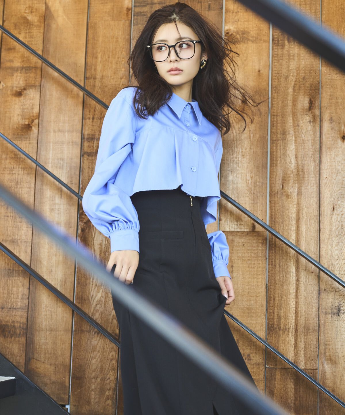 アンドクチュール「ヨークデザインタックシャツ」|シャツ・ブラウス|