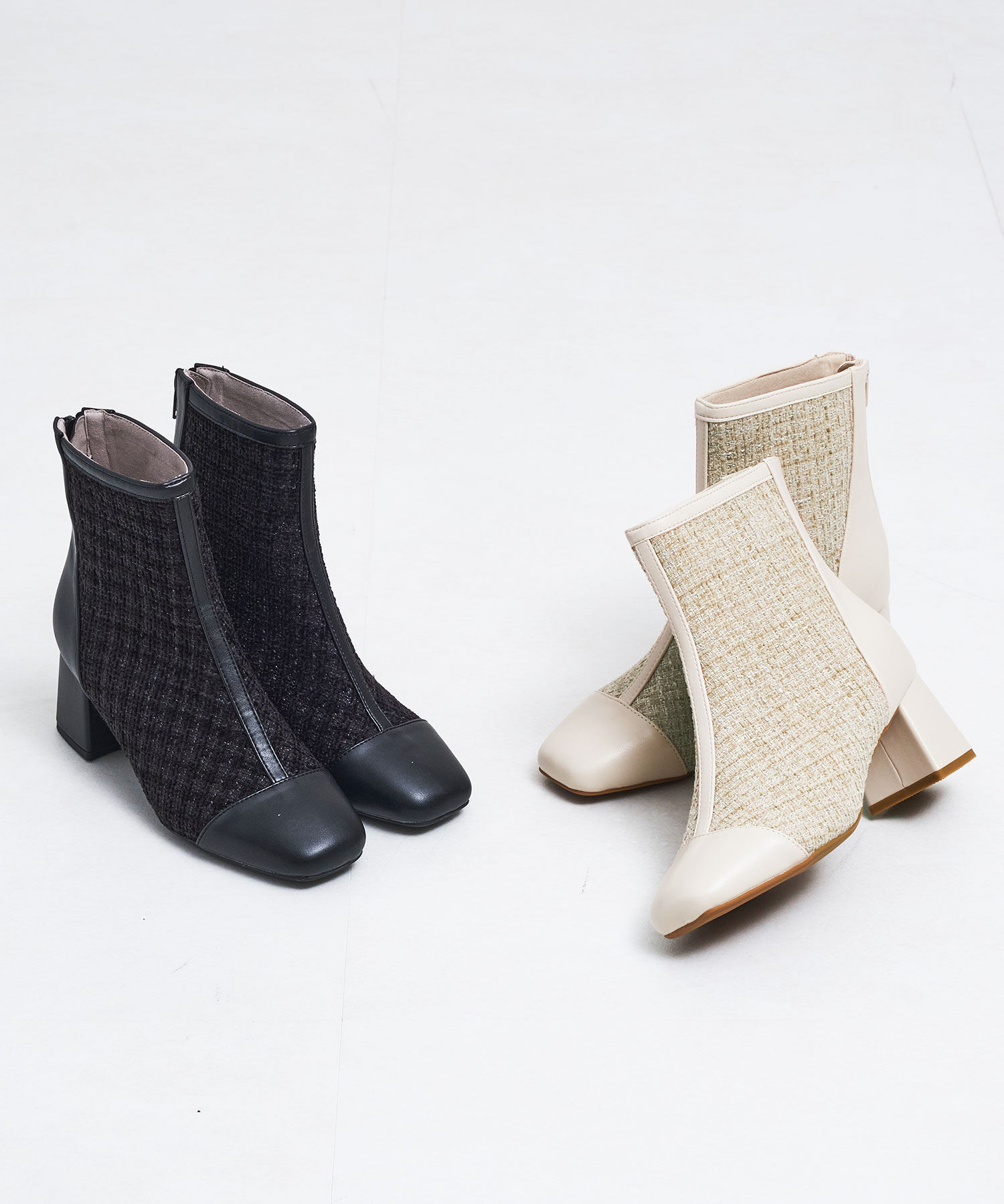 ORiental TRaffic「ツイードブーツ/41480」|ショートブーツ|