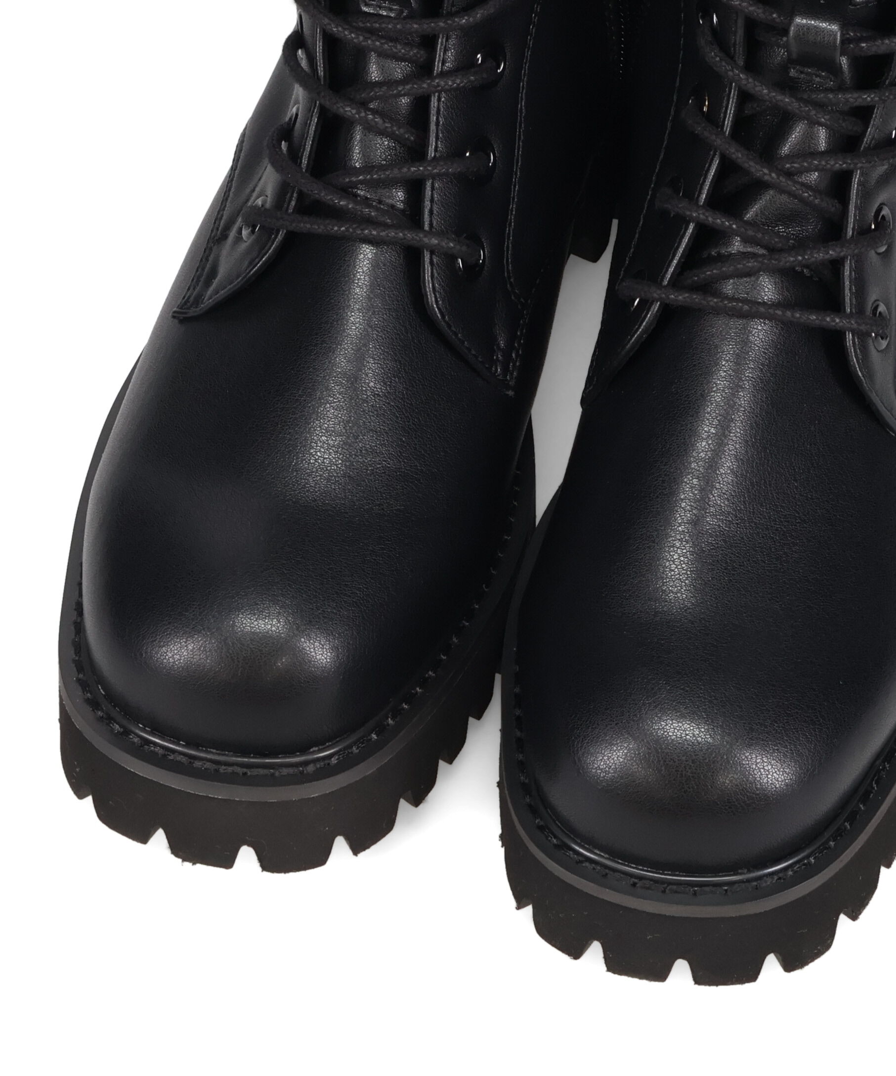 ORiental TRaffic「サイドベルト レースアップ ロングブーツ /55501 ストレッチ」|ロングブーツ|