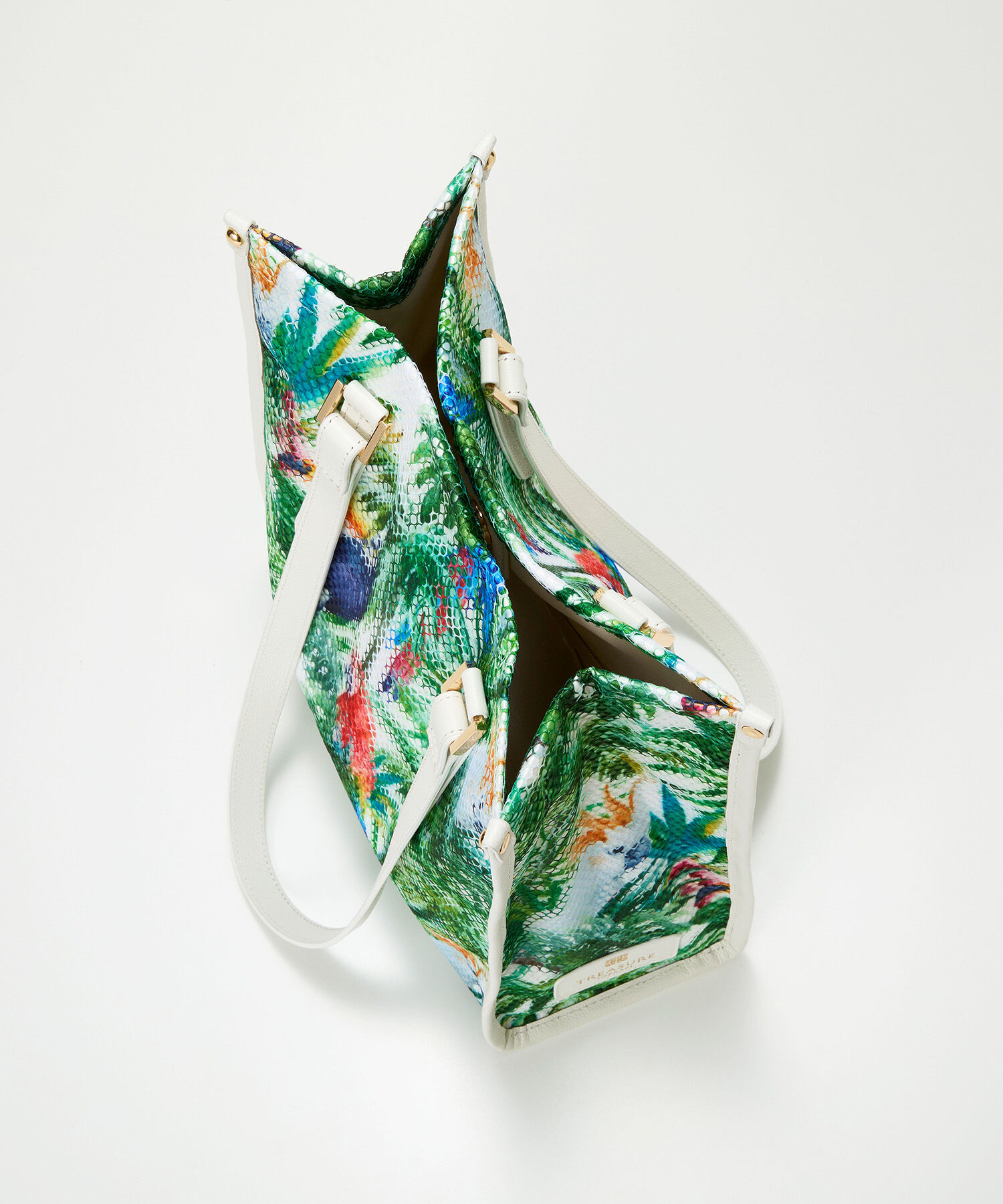 TOPKAPI BREATH「【TREASURE TOPKAPI】メッシュ ダブルプリント A4 トートバッグ」|トートバッグ|