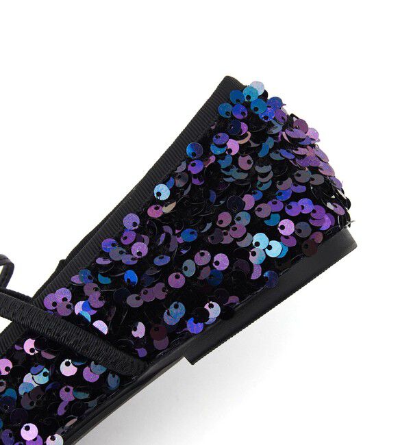 ODETTE E ODILE「＜SY＞スパンコールバレエ フラット10●&uarr;」|バレエシューズ|